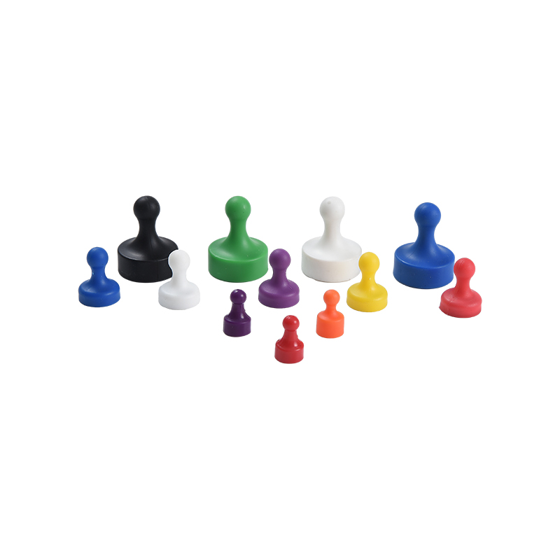 Magnet pin tekan plastik
